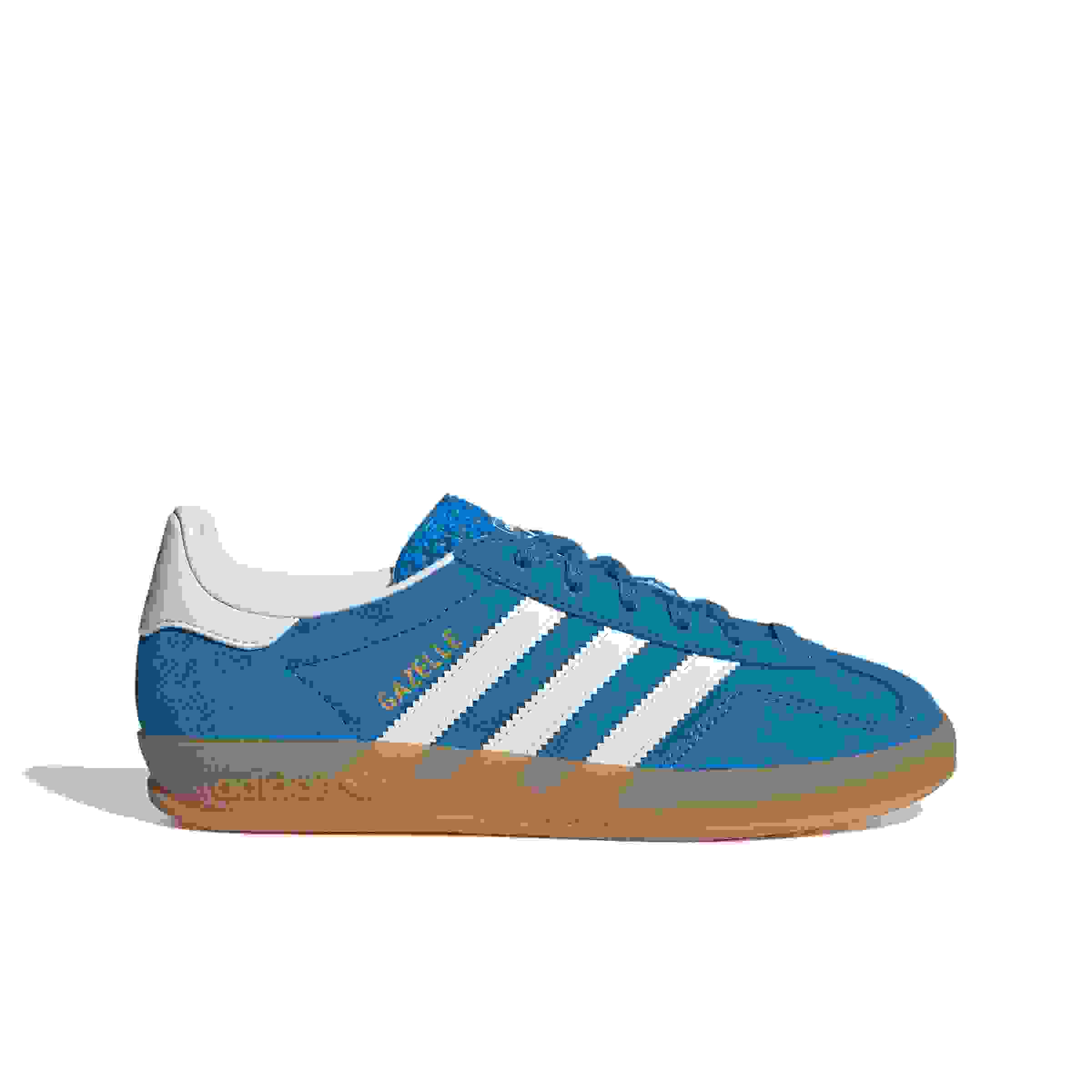 adidas Originals Gazelle Grade School Boys' "Bluebird/Ftwr White/Gum 2" Shoe